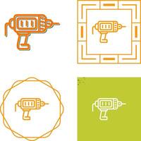 Electric Drill Vector Icon