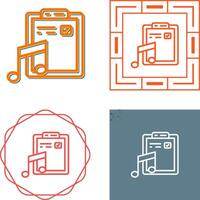 Music File Vector Icon