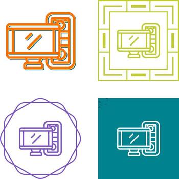 Computer Vector Icon