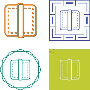 icono de vector de borde