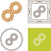 Gears Vector Icon