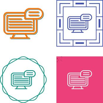 Computer Vector Icon