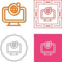 Online Vector Icon