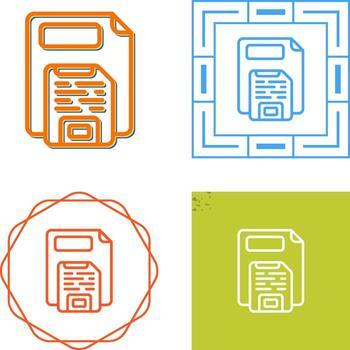 salvar botón vector icono