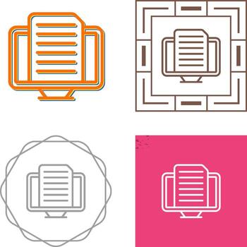 Desktop Vector Icon