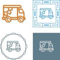 Delivery Truck Vector Icon