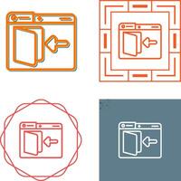 Logout Vector Icon