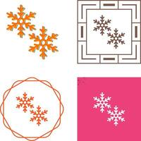 Snowflakes Vector Icon