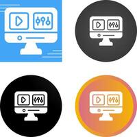 Video Editing Vector Icon