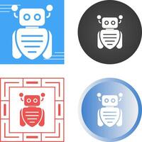 Robot Assistant Vector Icon