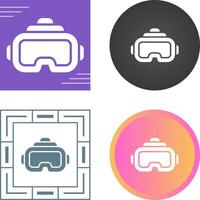 Virtual Reality Headset Vector Icon