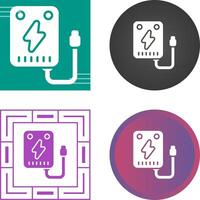 Portable charger Vector Icon