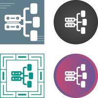 Data Architecture Vector Icon