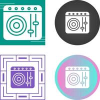 DJ Controller Vector Icon