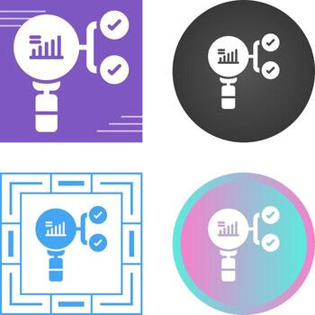 Prescriptive Analytics Vector Icon