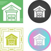 Data Warehouse Vector Icon