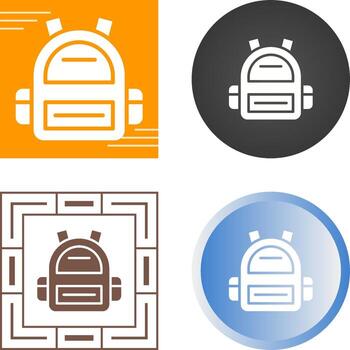 Backpack Vector Icon