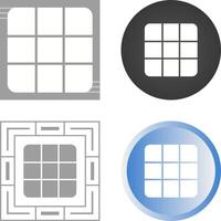 Rubik's cube Vector Icon