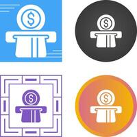 Automated Teller Machine Vector Icon