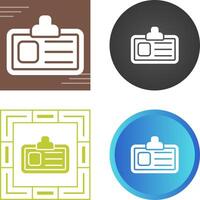 Business Card Vector Icon