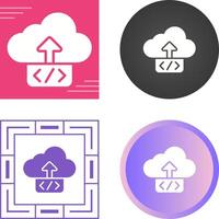 Cloud Deployment Vector Icon
