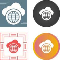 Cloud Network Vector Icon