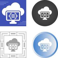 Serverless Computing Vector Icon