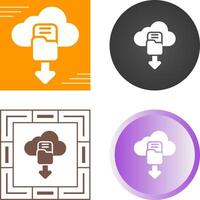 Cloud Security Auditing Vector Icon