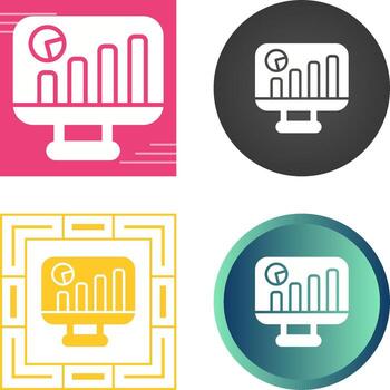 Data driven Design Vector Icon