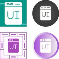 User Interface Design Vector Icon