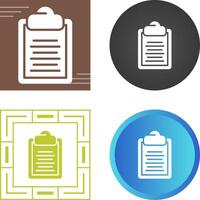 Clipboard Vector Icon