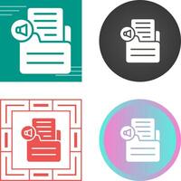 Document Insert Audio Vector Icon