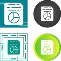 Document Insert Diagram Vector Icon