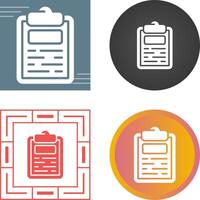 Clipboard Vector Icon