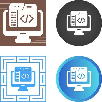 Code Editor Vector Icon