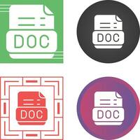 icono de vector de documento