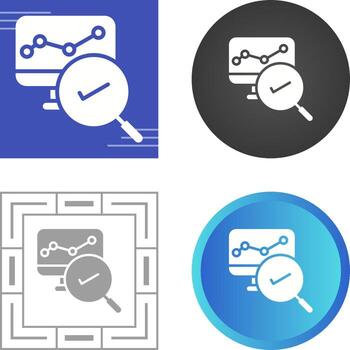 icono de vector de prueba