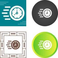 Time Fast Vector Icon