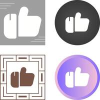 Thumbs Up Vector Icon