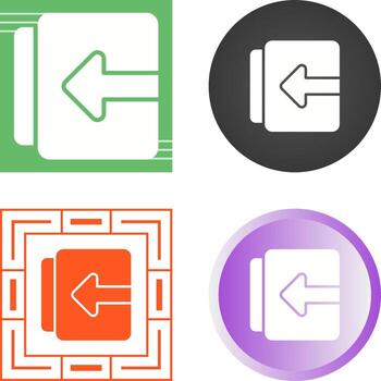Document Import Vector Icon