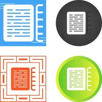 Document Indexing Vector Icon