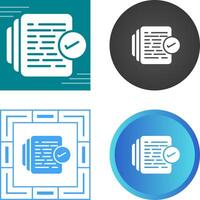 Document Versioning Vector Icon