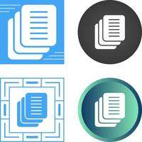Document Version Control Vector Icon
