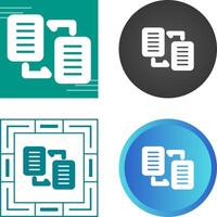 Document Distribution Vector Icon