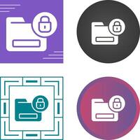 Document Security Vector Icon