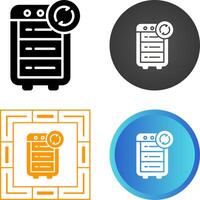 Backup Server Vector Icon