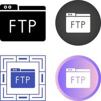 Ftp Vector Icon