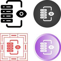 Server Monitoring Vector Icon