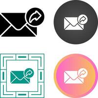 Email Forwarding Vector Icon