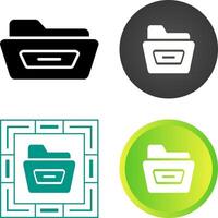 Open File Folder Vector Icon